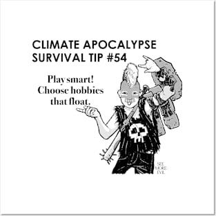 Climate Apocalypse Survival Tip #54 Posters and Art